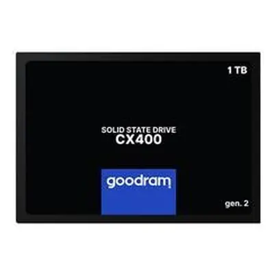 GOODRAM CX400 GEN.2 SSD 1TB SATA3 2.5inch 550/500 MB/s, SSDPR-CX400-01T-G2