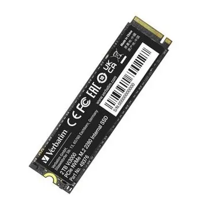 VERBATIM SSD Vi3000 Internal PCIe NVMe M.2 SSD 2TB , W 3000/ R 3300 MB/s