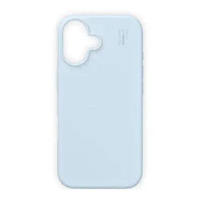 iDeal Silicone Case MagSafe iPhone 16 Light Blue