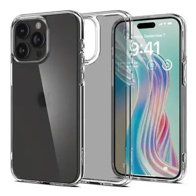 Spigen Ultra Hybrid kryt iPhone 15 Pro průhledný