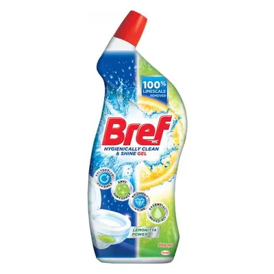 Bref WC čistič Hygiene Gel Lemonita 700ml