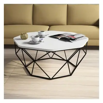 Hanah Home Coffee Table Diamond - White White