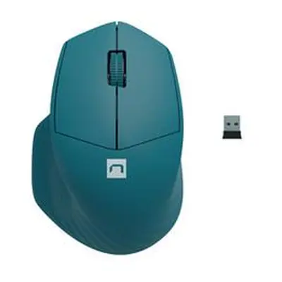 Natec optická myš SISKIN 2/1600 DPI/Kancelářská/Optická/Pro praváky/Bezdrátová USB + Bluetooth/M