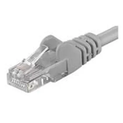 PremiumCord Patch kabel UTP RJ45-RJ45 CAT6 20m šedá