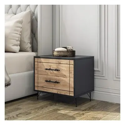 Hanah Home Nightstand Night - Atlantic Pine