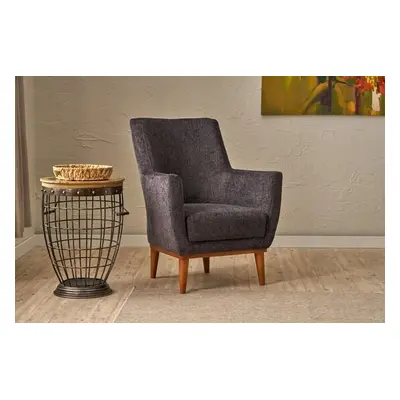 Atelier del Sofa Wing Chair Gonca - Anthracite v2 Anthracite