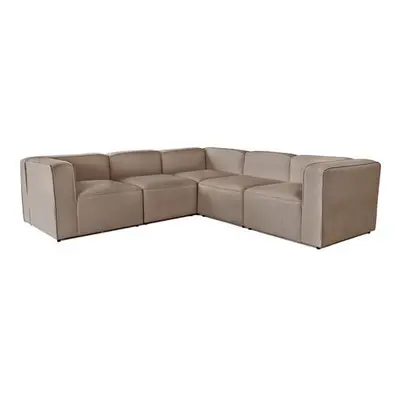 Atelier del Sofa Corner Sofa More Pars (M2-M1-M2-M1-M2) - Cappucino Cappucino