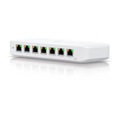 Ubiquiti Switch L2 UniFi USW-Ultra, 8-Port Gigabit, 7x PoE+-out, 1x PoE++ in, PoE budget 202W, s