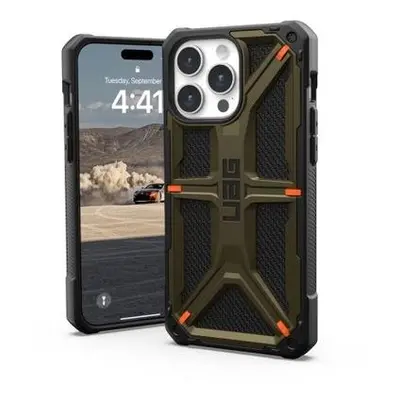 UAG Monarch iPhone 15 Pro Max kevlarově khaki