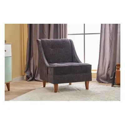 Atelier del Sofa Wing Chair Ella Prestij - Anthracite Anthracite