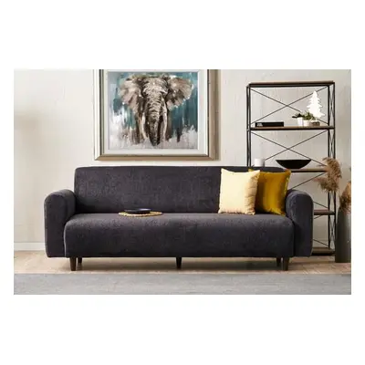 Atelier del Sofa 3-Seat Sofa Noya Chenille - Anthracite Anthracite