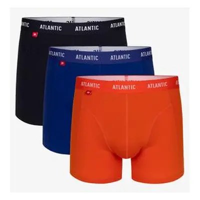 Atlantic Pánské boxerky 3Pack - vícebarevné Velikost: XXL, vícebarevný