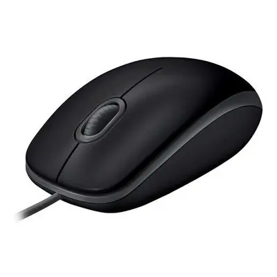 Logitech myš B110 Silent/ 3 tlačítka/ 1000dpi/ USB/ černá, 910-005508