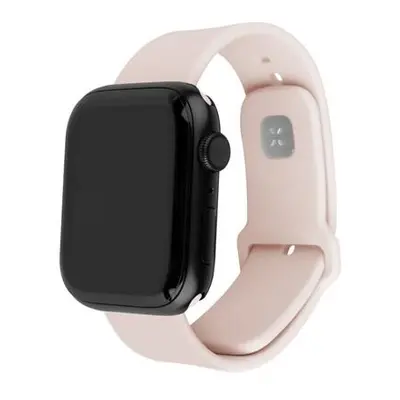 FIXED set silikonových řemínků Apple Watch 38/40/41mm růžový