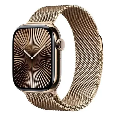 Apple Watch 42/41/40mm zlatý milánský tah