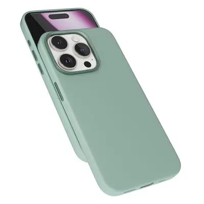 Epico Mag+ Silicone Case Pro iPhone 16 Pro Max - mátově zelená