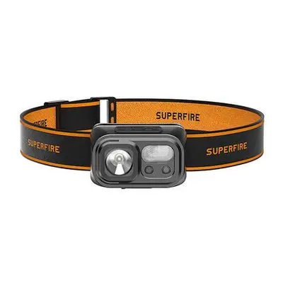 Superfire HL23-S headlamp flashlight, 350lm, USB-C