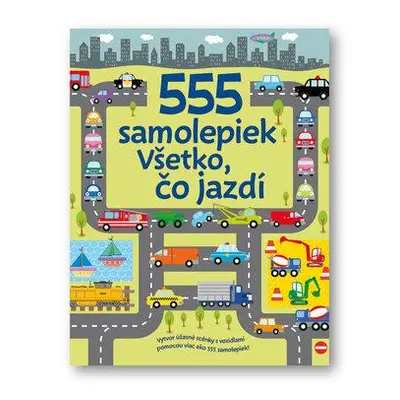 555 samolepiek Všetko, čo jazdí