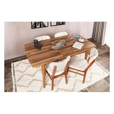 Hanah Home Extendable Dining Table Inci 1141