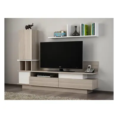 Hanah Home TV Unit Como - White, Cordoba