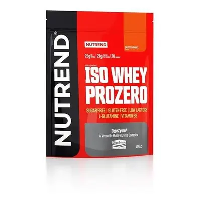 Nutrend Iso Whey PROZERO 500 g, slaný karamel