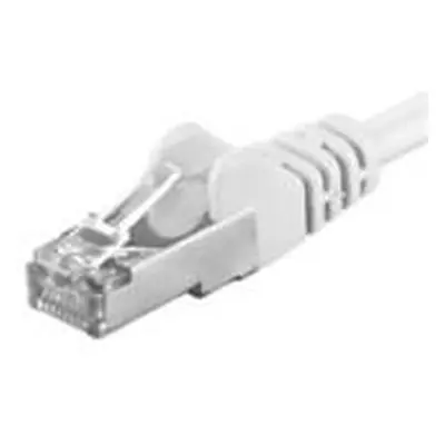 Premiumcord sp6asftp015W Patch, CAT6a S-FTP, RJ45-RJ45, AWG 26/7, 1,5m, bílý