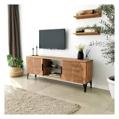 Hanah Home TV Unit Lidya - Oak Oak