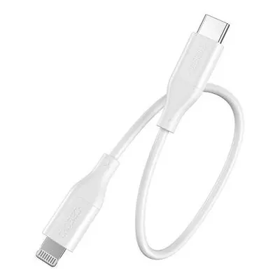 Cable Choetech IP0040 USB-C to Lightning PD18/30W 1,2m (white)