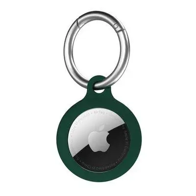 Next One puzdro Secure Silicone Key Clip pre Apple AirTag - Leaf Green