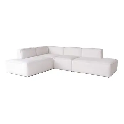 Atelier del Sofa Corner Sofa More Pars (M4-M2-M1-M3) - White White