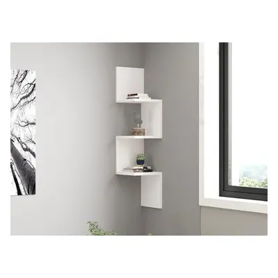 Hanah Home Wall Shelf Zikzak - White White