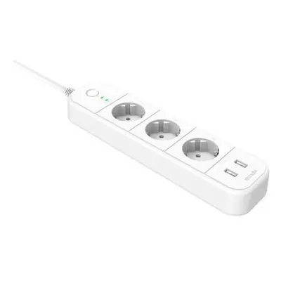 Tenda SP15 Beli - Smart Wi-Fi power strip 3x 230V EU, 2x USB port