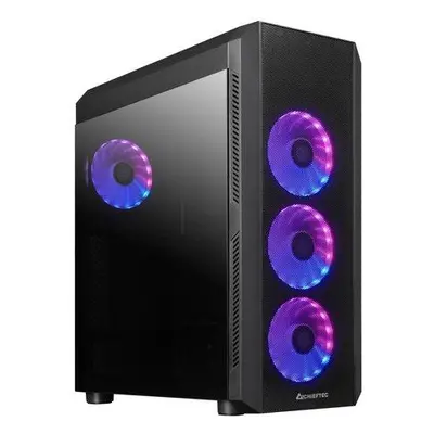 CHIEFTEC MidT Scorpion 4 GL-04B-OP / ATX / 2x USB3.0 / 1x USB2.0 / 4x120mm fan / ARGB/ průhledná