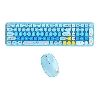 MOFI Baby Bear Wireless Keyboard + Mouse Set (blue),