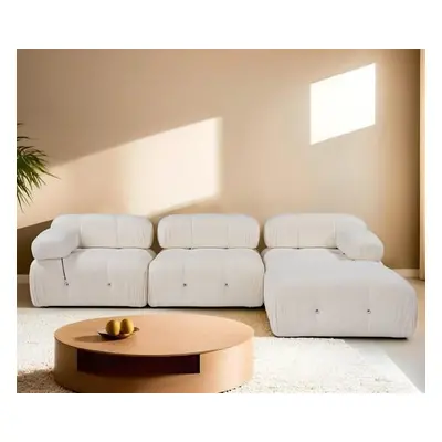 Atelier del Sofa Corner Sofa Bubble Beige L1-O1-1R-PUF