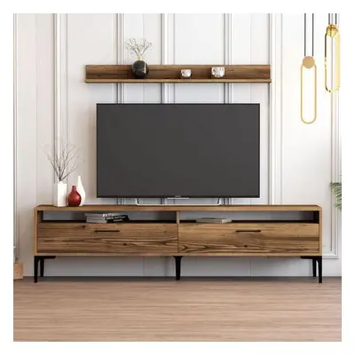 Hanah Home TV Unit Istanbul - Walnut Walnut