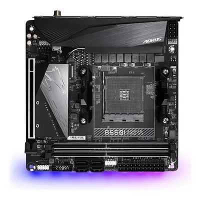 GIGABYTE B550I AORUS PRO AX / AMD B550 / AM4 / 2x DDR4 / 2x M.2 / 2x HDMI / DP / WiFi 6 / mini-I