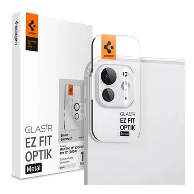 Spigen Glass tR EZ Fit Optik Pro pro iPad Pro 11" M4/iPad Pro 13" M4 - stříbrná