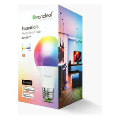 Nanoleaf Essentials Smart A60 chytrá žárovka E27, Matter