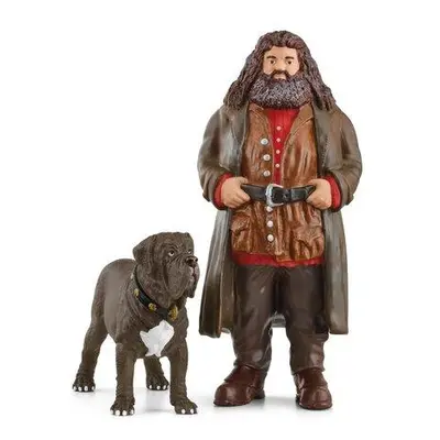 Hračka Schleich Harry Potter - Hagrid a Tesák