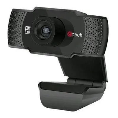 C-TECH webkamera CAM-11FHD/ Full HD 1080p/ MJPEG/YUY2/ mikrofon/ držák/ Plug and Play/ USB 2.0/ 