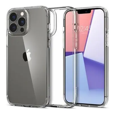 Ochranný kryt Spigen Crystal Hybrid pro iPhone 13 Pro Max transparentní