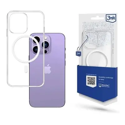 3mk ochranný kryt MagCase pro Apple iPhone 14, čirý