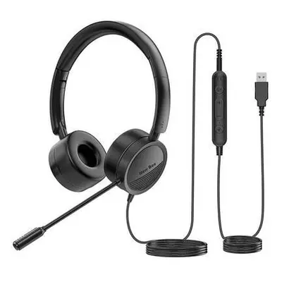 Wired headphones with microphone New Bee NB-H360 (black)