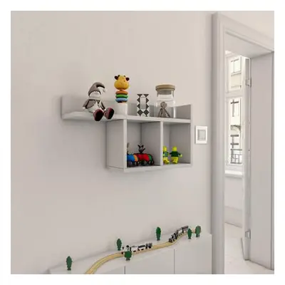 Hanah Home Wall Shelf Room - White White