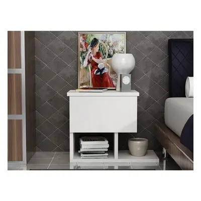 Hanah Home Nightstand Yasso - White White