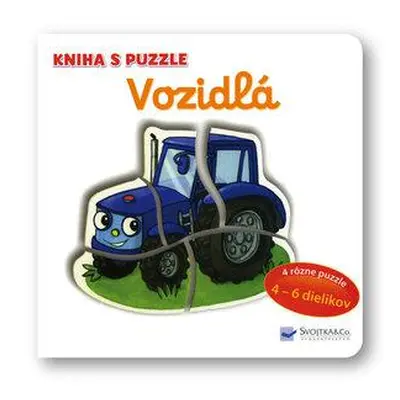 Vozidlá Kniha s puzzle