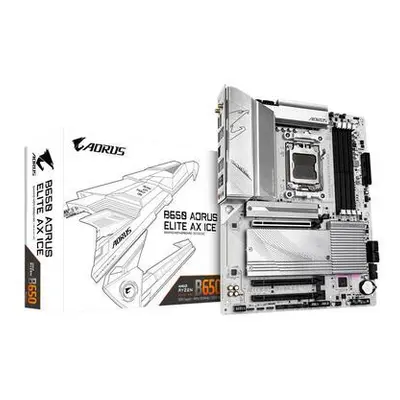 GIGABYTE MB Sc AM5 B650 A ELITE AX ICE, AMD B650, 4xDDR5, 1xDP, 1xHDMI, WiFi, B650 A ELITE AX IC