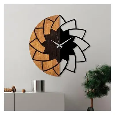 Wallity Decorative Wooden Wall Clock Wooden Clock - 80