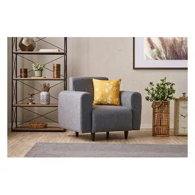 Atelier del Sofa 1-Seat Sofa Noya Linen - Grey Grey